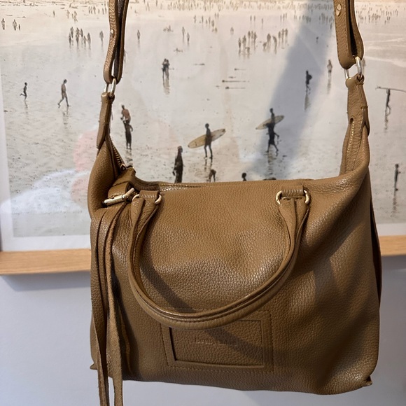 See by Chloe midsize over the shoulder. Olive green. - Picture 3 of 5